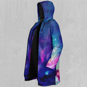 Frost Nebula Zip Up Cloak (Black Fur)