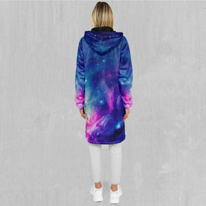 Frost Nebula Zip Up Cloak (Black Fur)