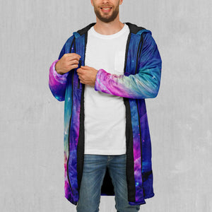 Frost Nebula Zip Up Cloak (Black Fur)