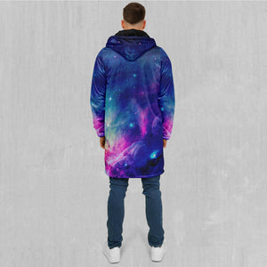 Frost Nebula Zip Up Cloak (Black Fur)