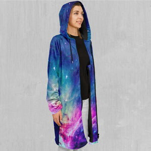 Frost Nebula Zip Up Cloak (Black Fur)