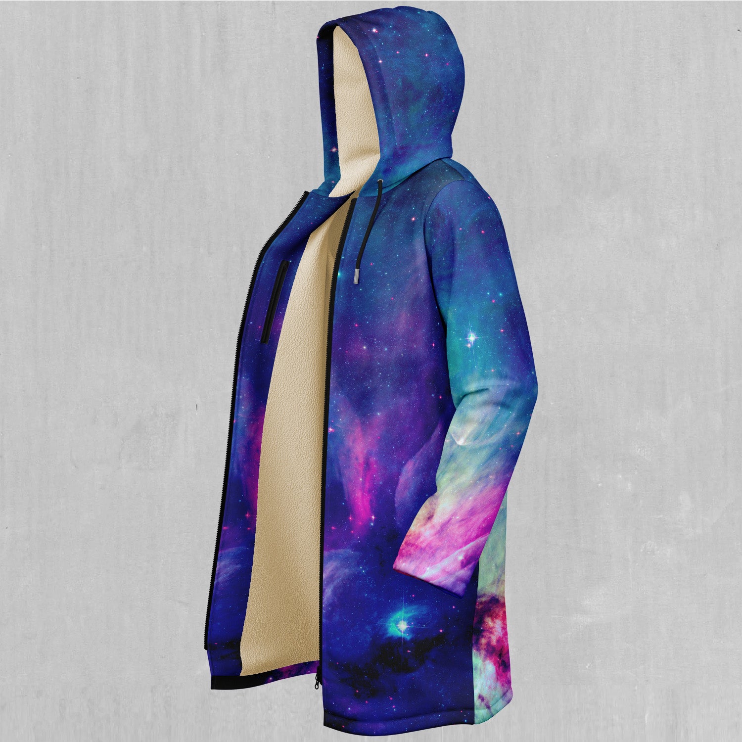 Frost Nebula Zip Up Cloak (White Cloak)