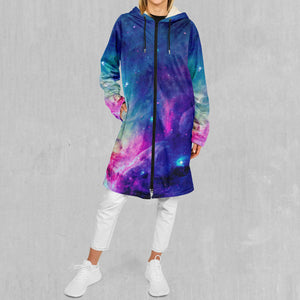 Frost Nebula Zip Up Cloak (White Cloak)