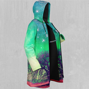 Galactic Essence Zip Up Cloak (Black Fur)