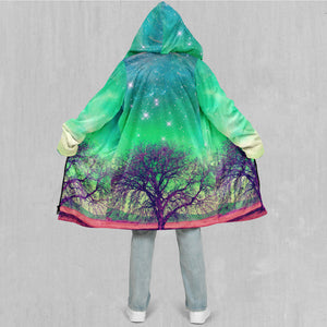 Galactic Essence Zip Up Cloak (Black Fur)