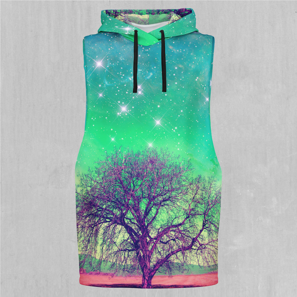 Galactic Essence Sleeveless Hoodie