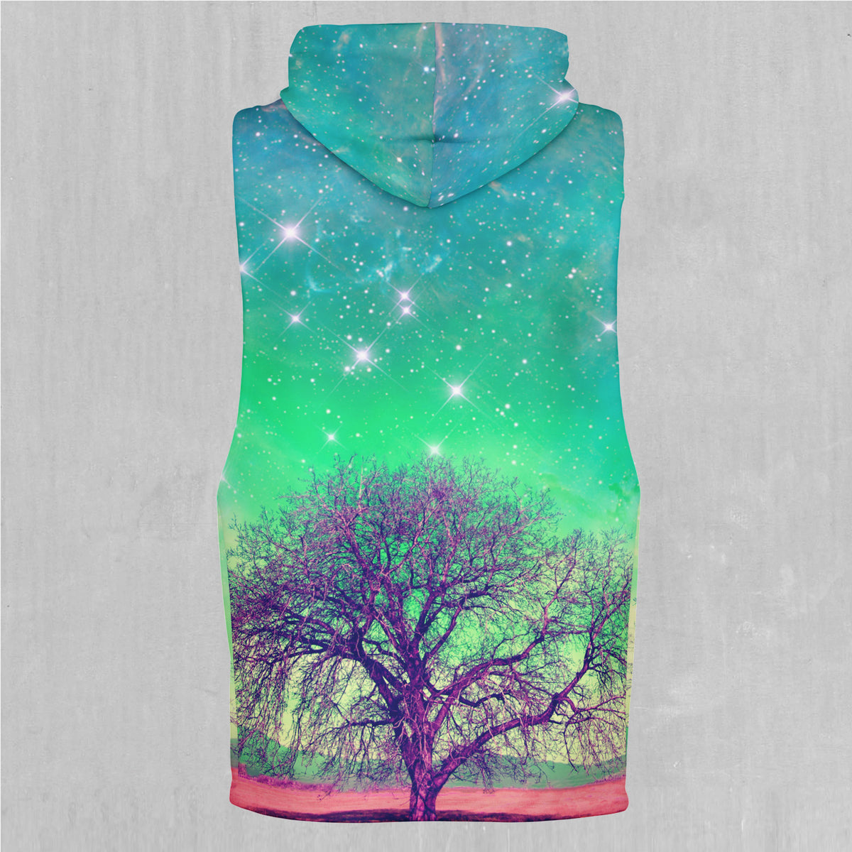 Galactic Essence Sleeveless Hoodie