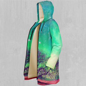 Galactic Essence Zip Up Cloak (White Fur)