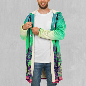 Galactic Essence Zip Up Cloak (White Fur)