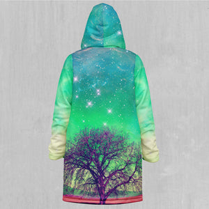 Galactic Essence Zip Up Cloak (White Fur)