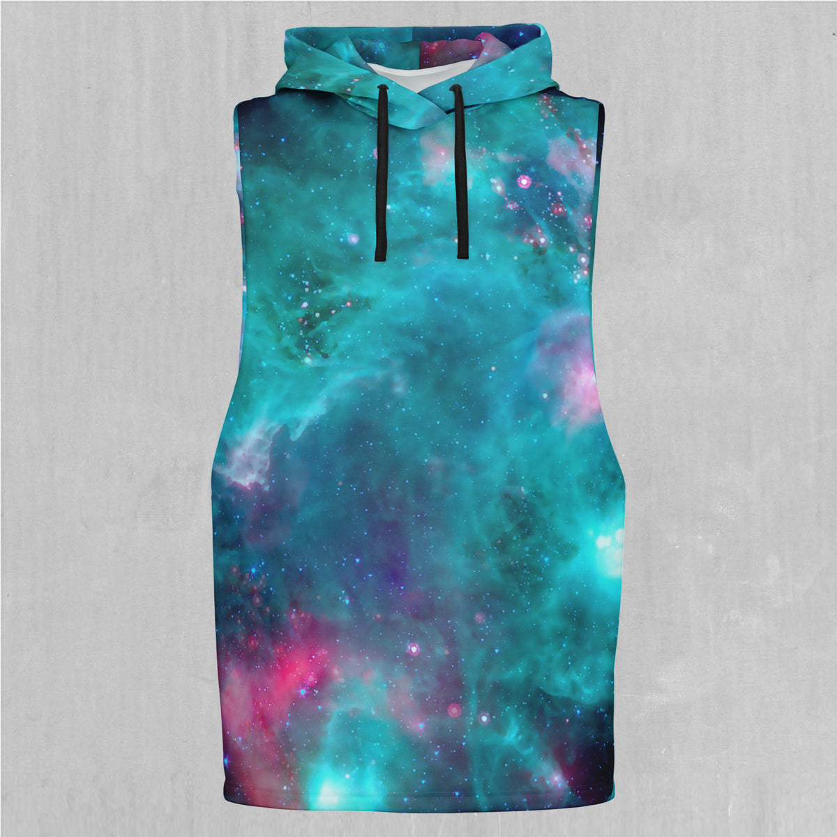 Galaxy Aurora Sleeveless Hoodie