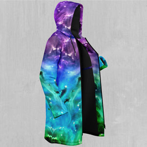 Galaxy Slam Zip Up Cloak (Black Fur)