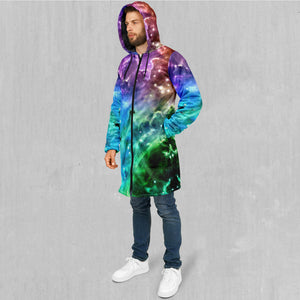 Galaxy Slam Zip Up Cloak (Black Fur)