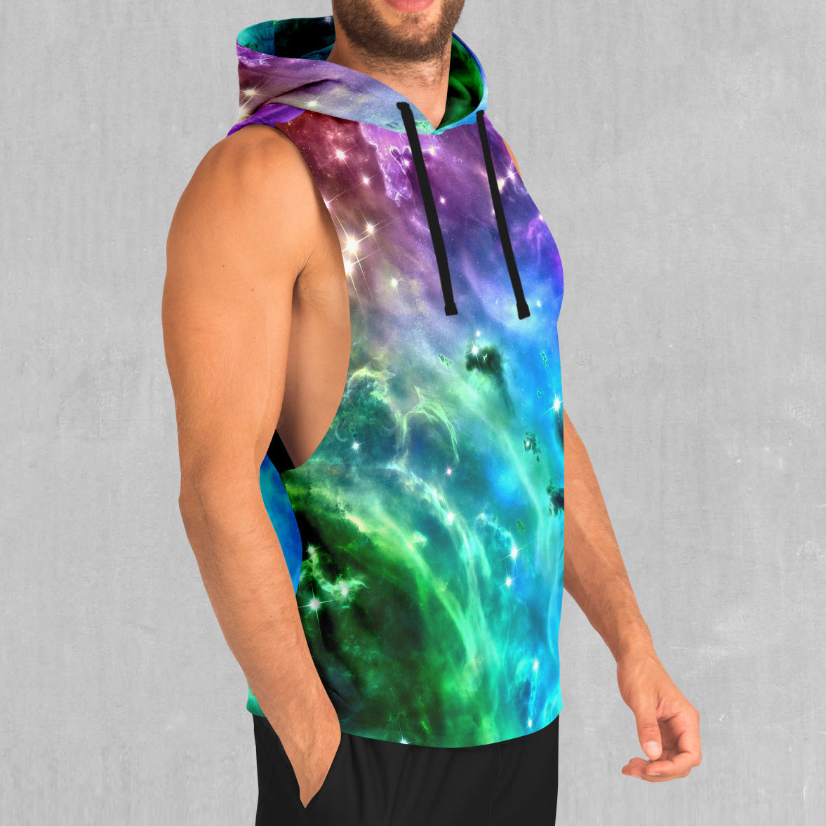 Galaxy Slam Sleeveless Hoodie