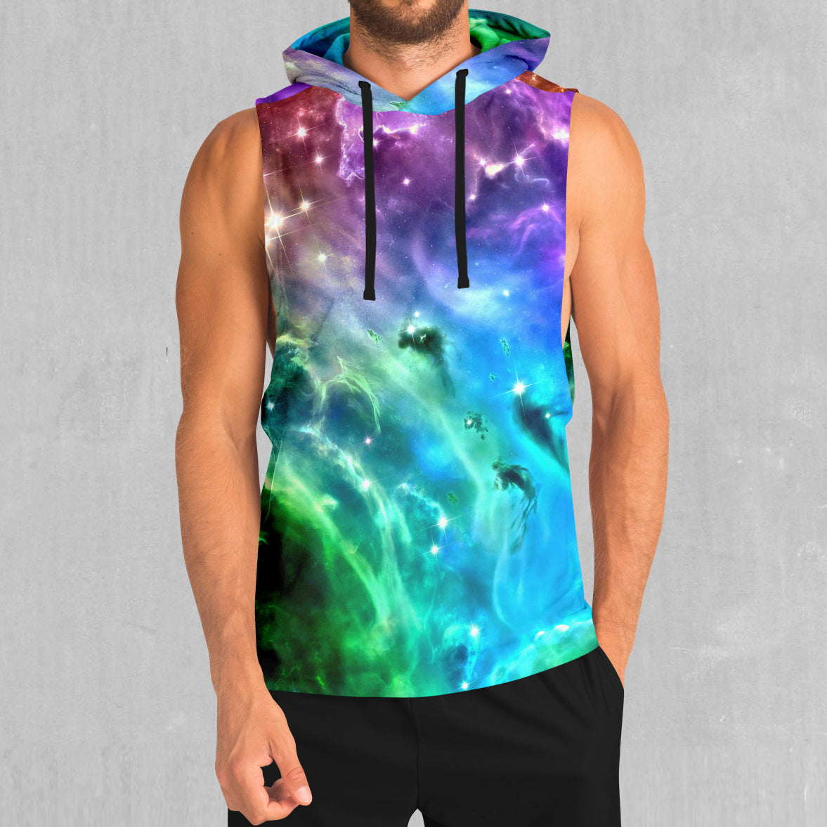 Galaxy Slam Sleeveless Hoodie