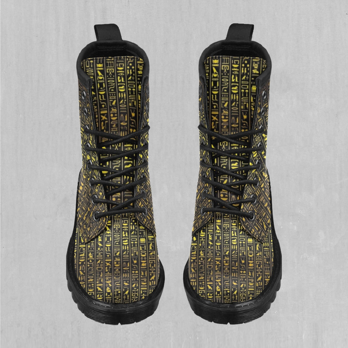 Hieroglyphics Women's Lace Up Boots