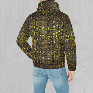 Hieroglyphics Puffer Jacket