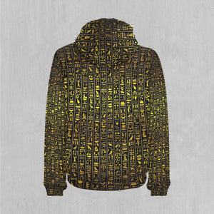 Hieroglyphics Puffer Jacket