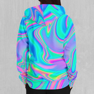 Holographic Zip Up Hoodie