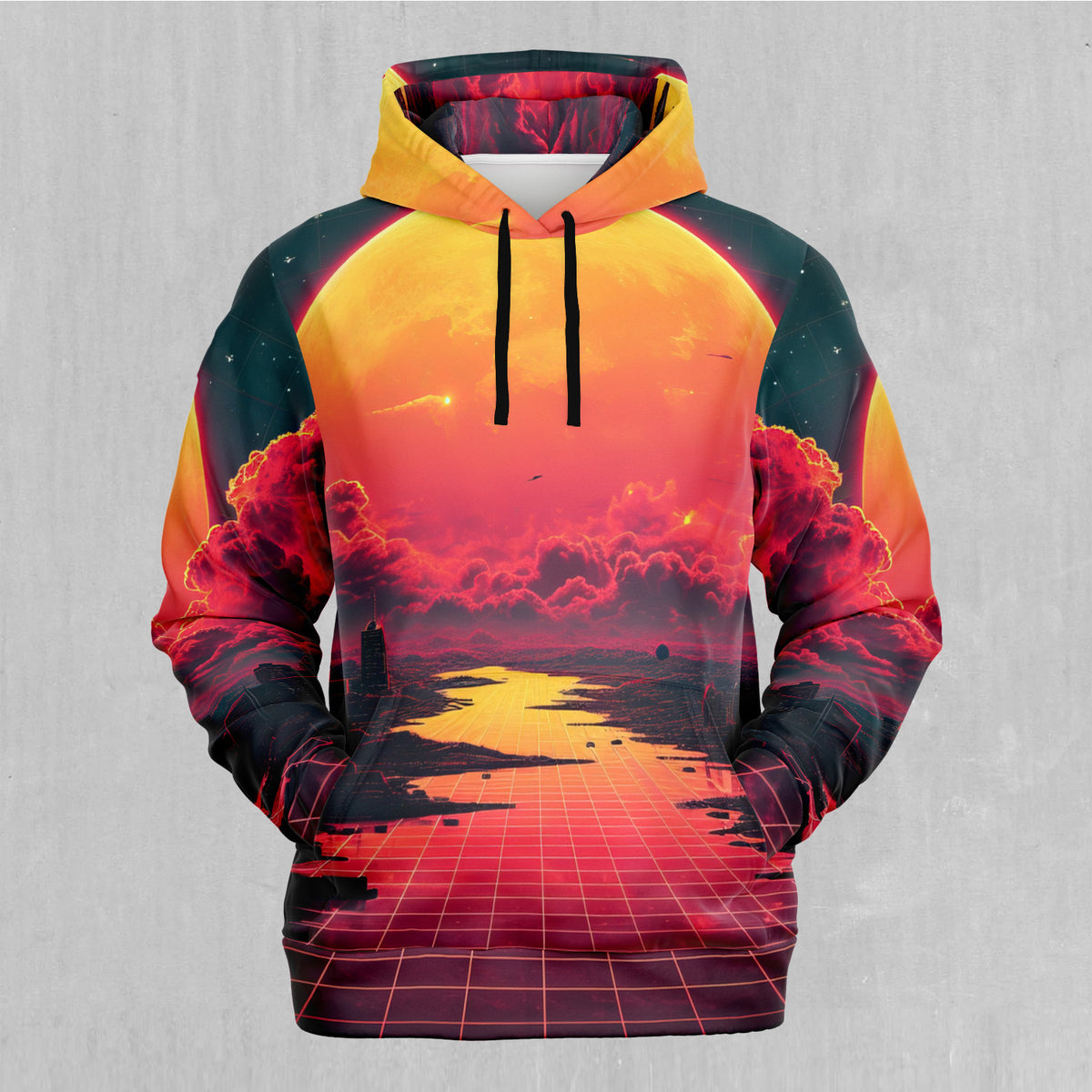 Cyber Skyline Hoodie