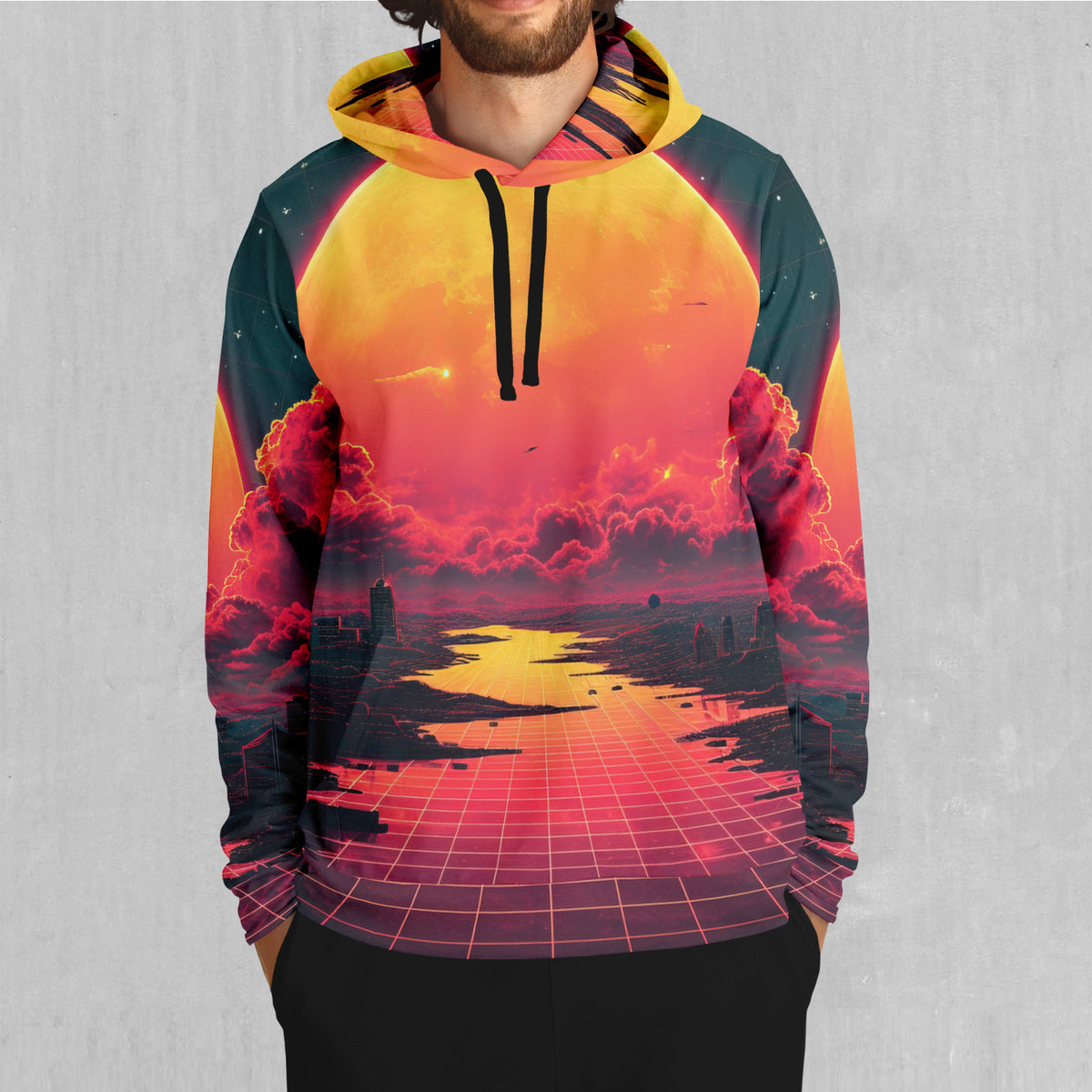 Cyber Skyline Hoodie