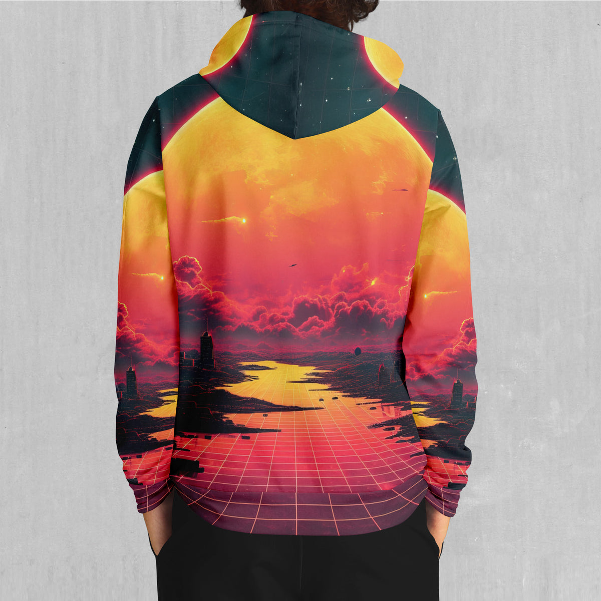 Cyber Skyline Hoodie