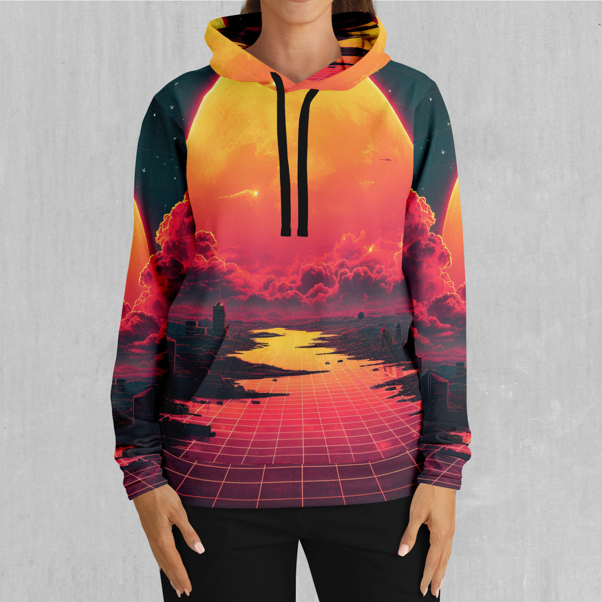 Cyber Skyline Hoodie