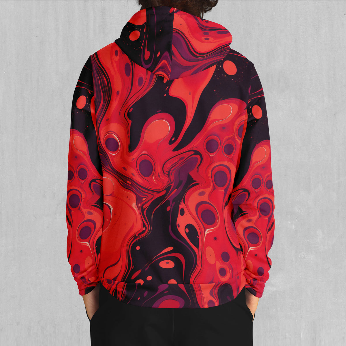 Scarlet Fusion Hoodie