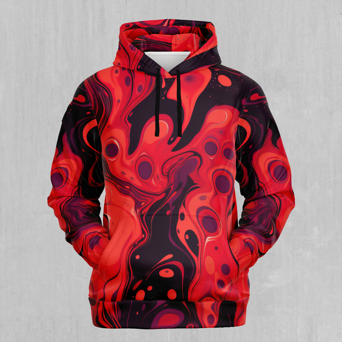 Scarlet Fusion Hoodie