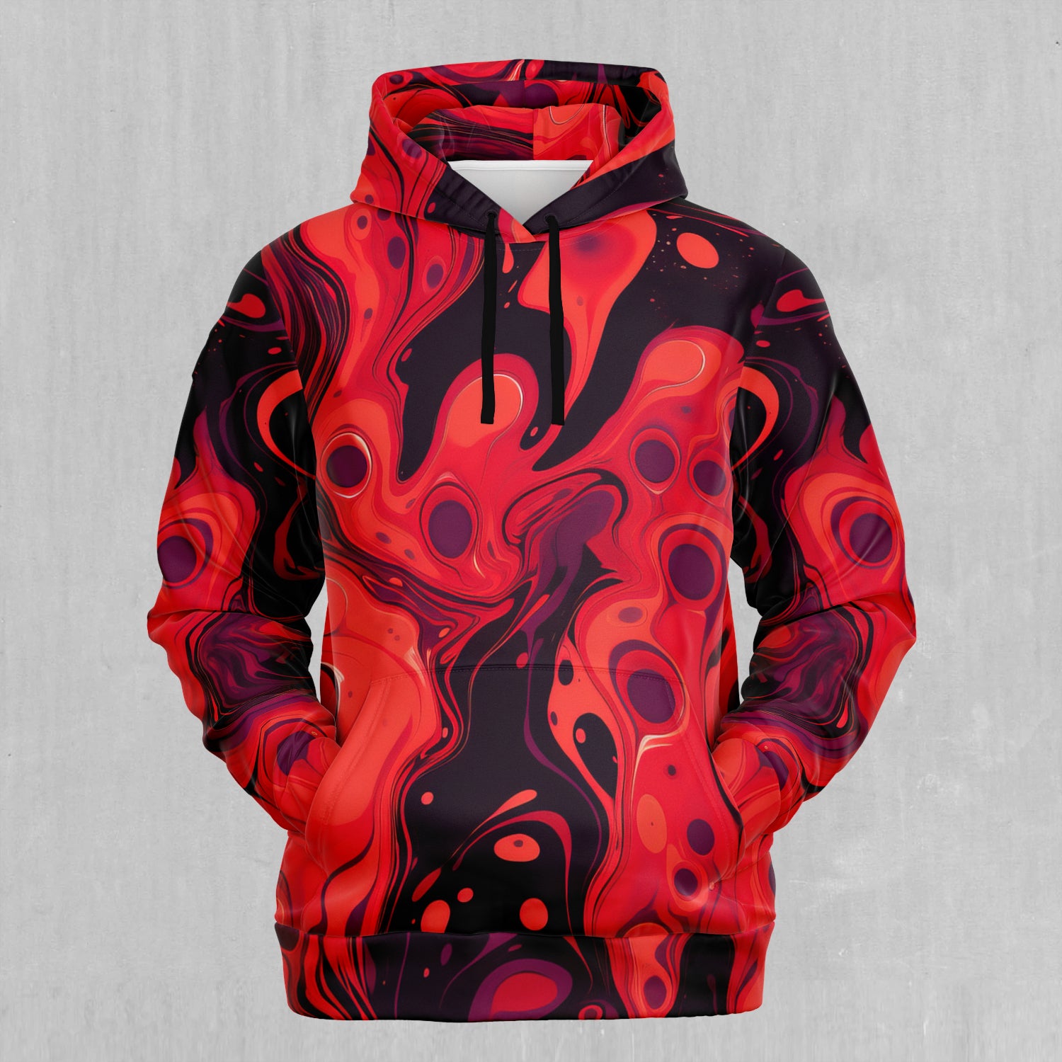 Scarlet Fusion Hoodie
