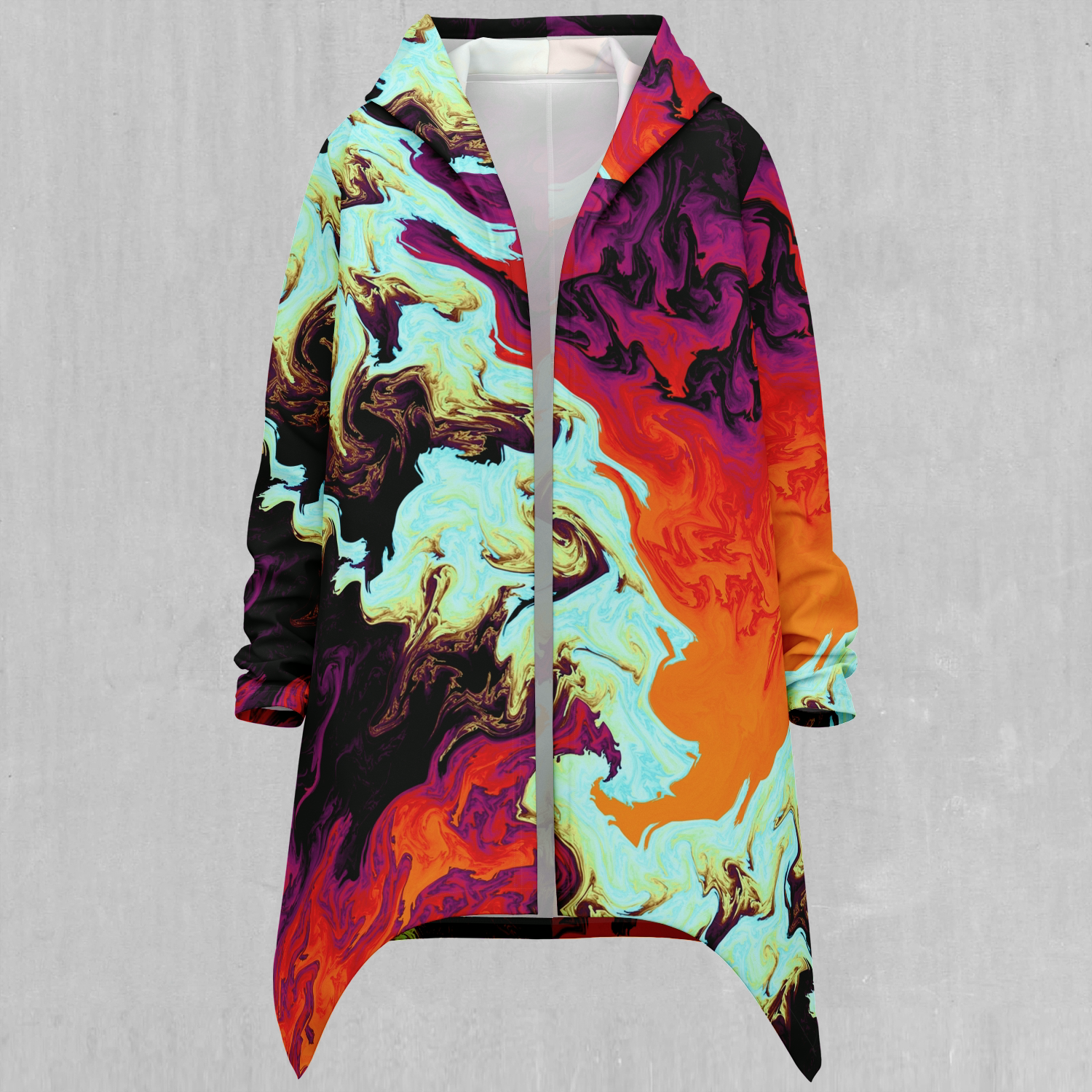 Lava Bath Longline Cloak