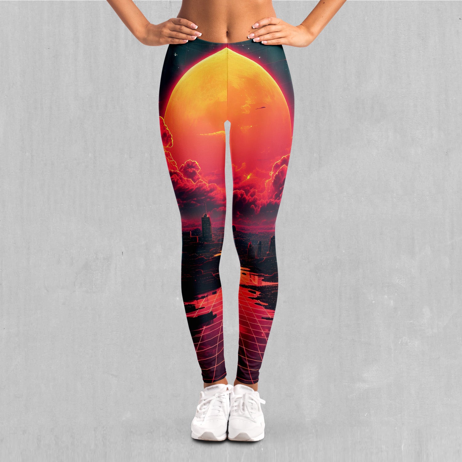 Cyber Skyline Leggings
