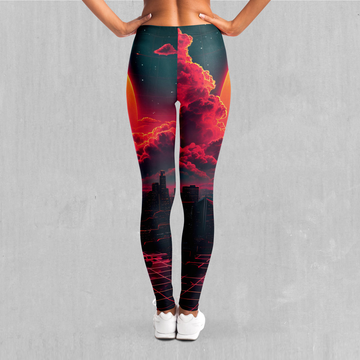 Cyber Skyline Leggings