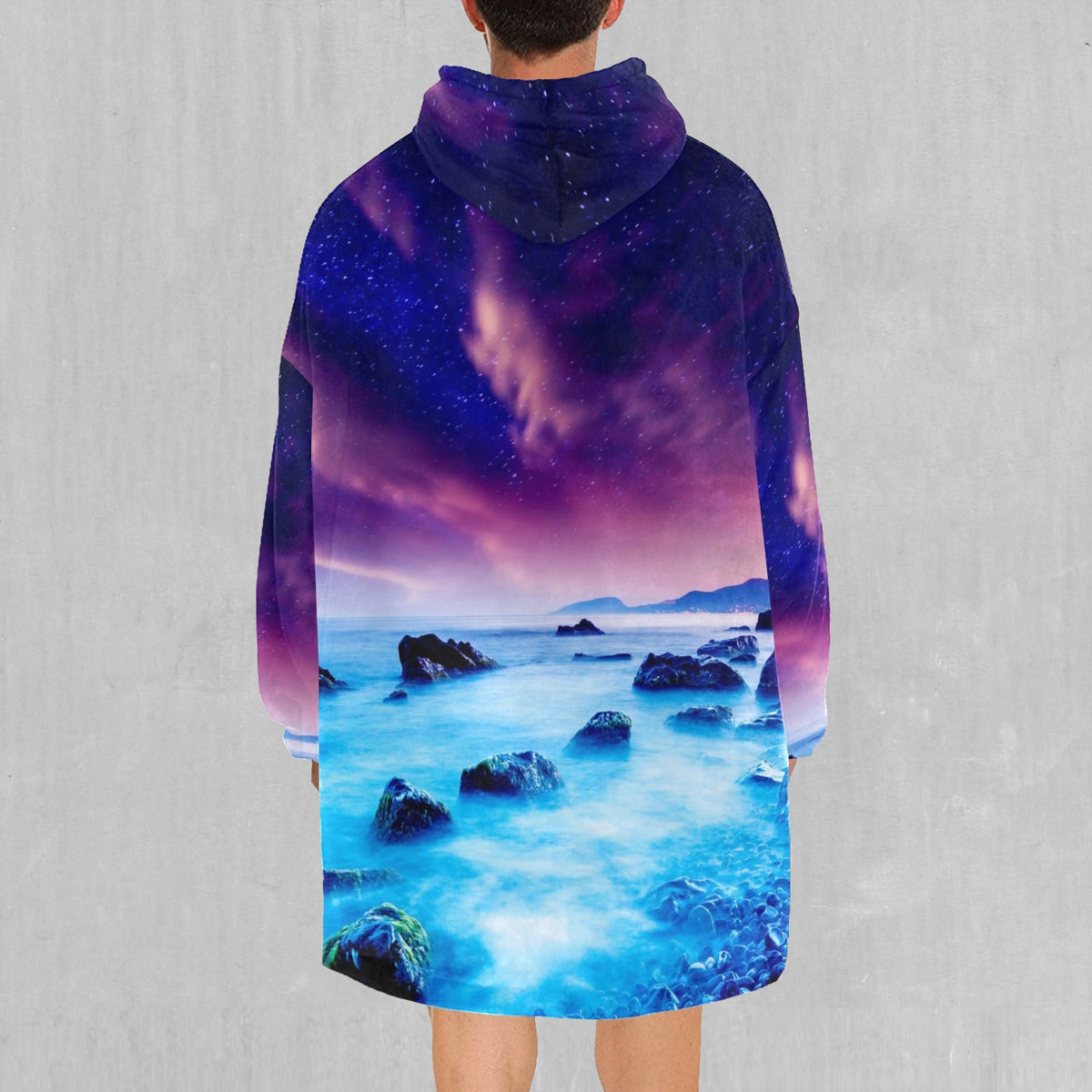 Liquid Lights Blanket Hoodie