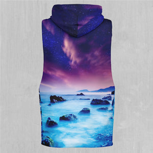 Liquid Lights Sleeveless Hoodie