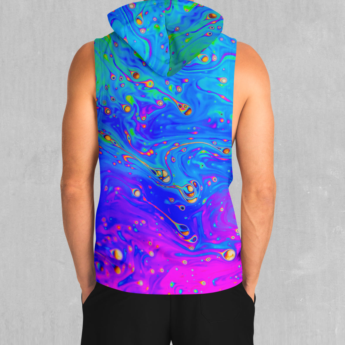 Liquified Sleeveless Hoodie