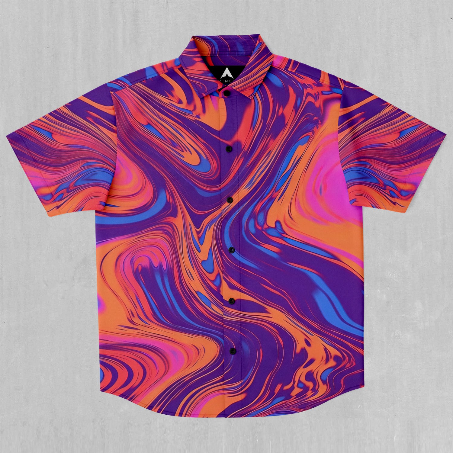 Luminous Mixture Button Down Shirt