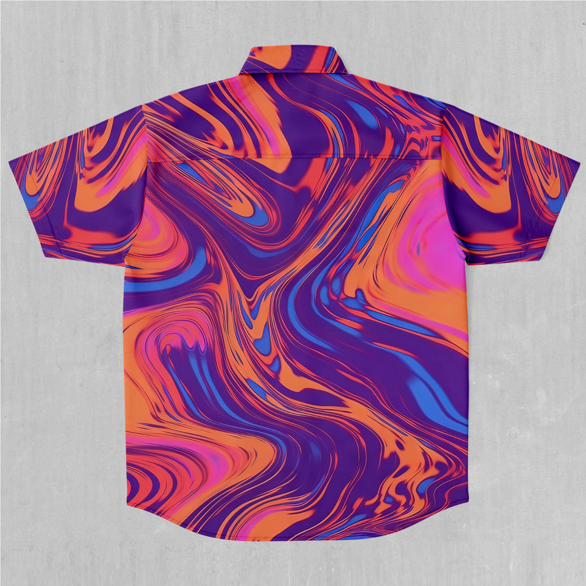 Luminous Mixture Button Down Shirt