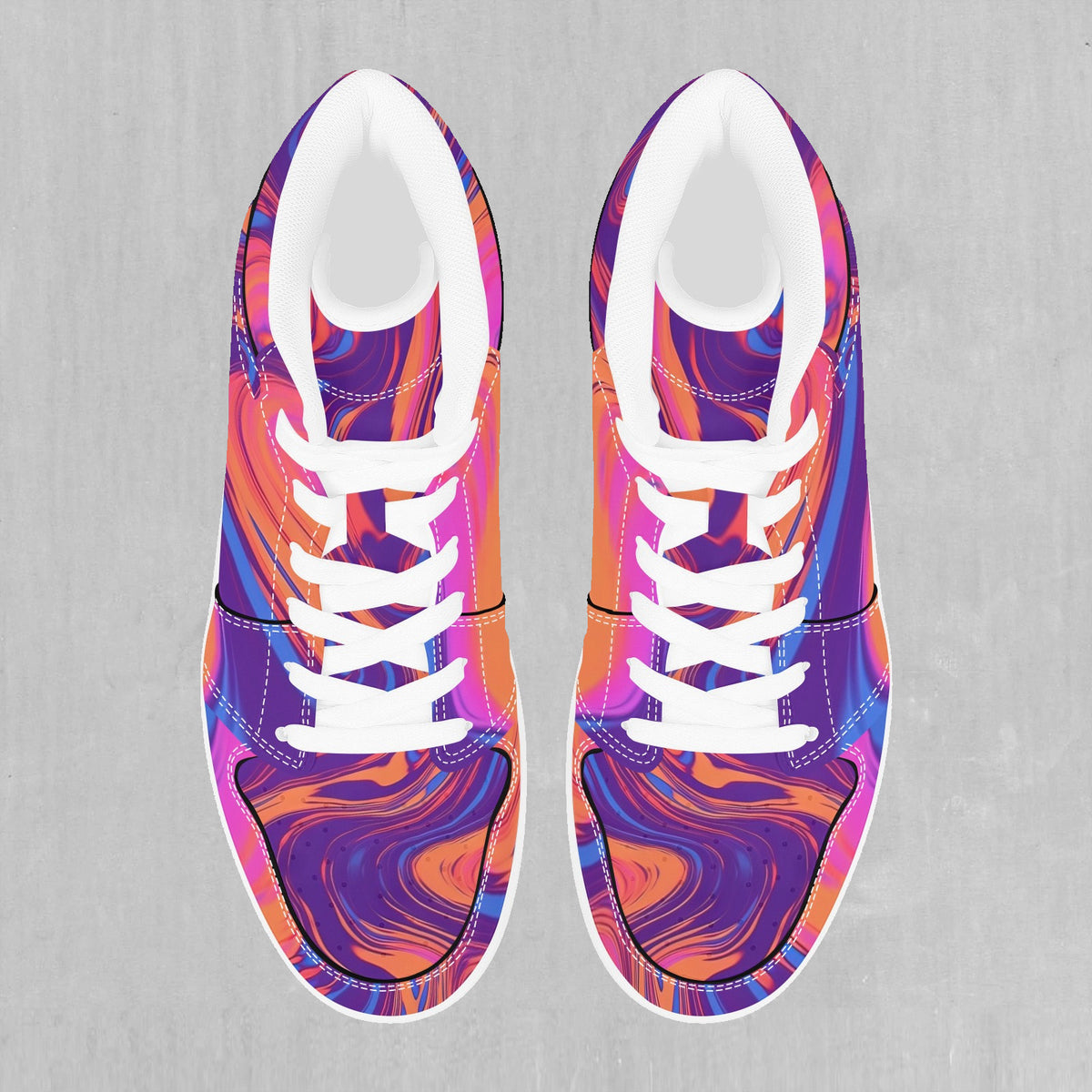 Luminous Mixture High Top Sneakers