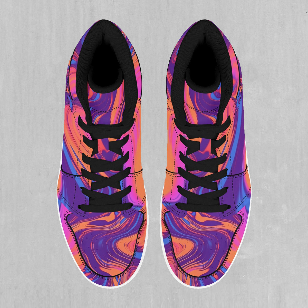 Luminous Mixture High Top Sneakers