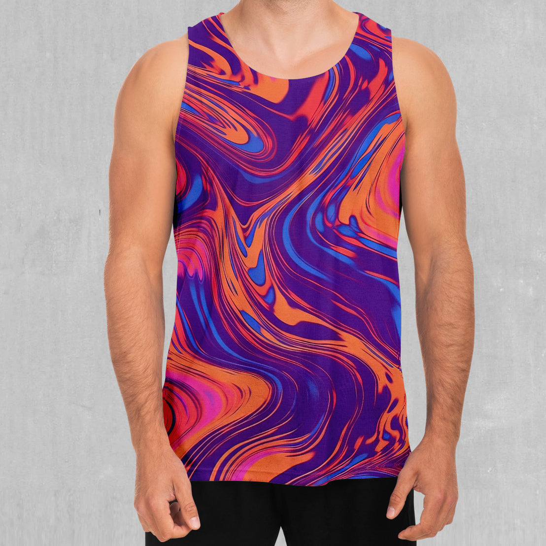 Luminous Mixture Men's Tank Top