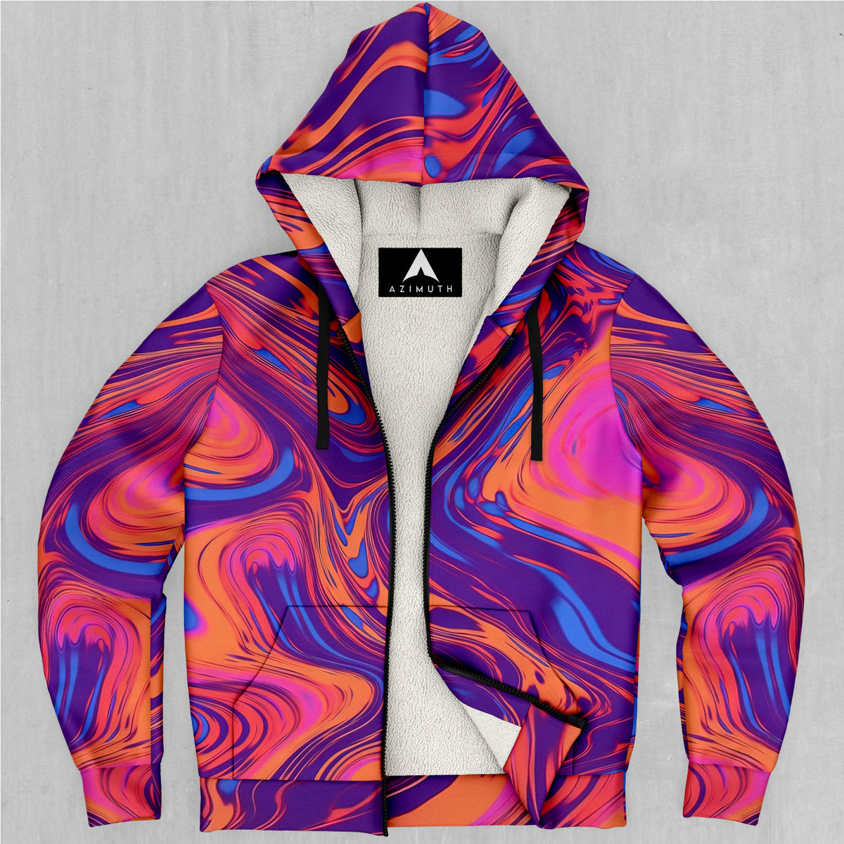 Luminous Mixture Sherpa Hoodie