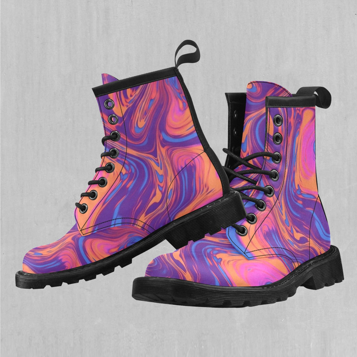 Luminous Mixture Women's Lace Up Boots