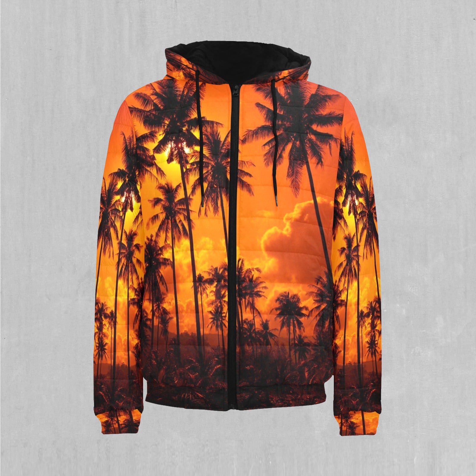 Lush Sunset Puffer Jacket
