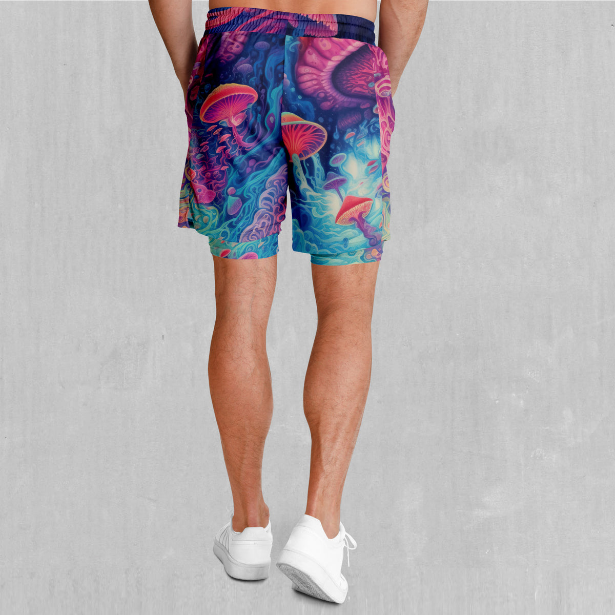 Mycological Mind Men's 2 in 1 Shorts
