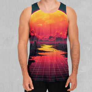 Cyber Skyline Men's Tank Top