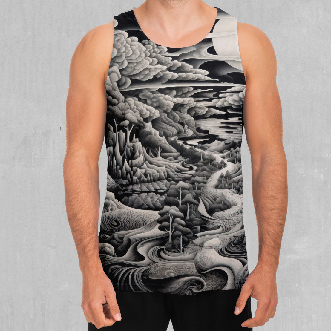 Ethereal Moonlight Men's Tank Top