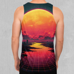 Cyber Skyline Men's Tank Top