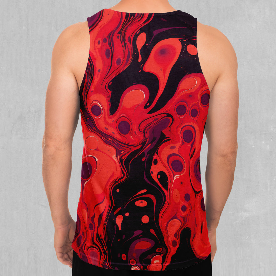Scarlet Fusion Men's Tank Top