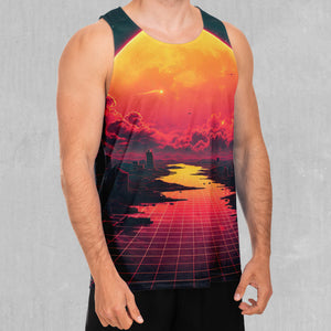 Cyber Skyline Men's Tank Top